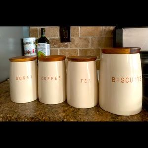 William Sonoma canister set